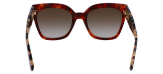 Longchamp Lo717s N Women Havana Butterfly Sunglasses