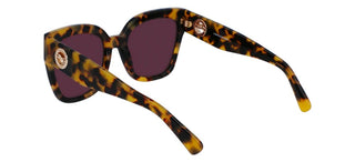Longchamp Lo717s N Women Havana Butterfly Sunglasses