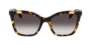 Longchamp Lo742s N Women Havana Squared Sunglasses