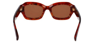 Longchamp Lo749s N Women Brown Rectangle Sunglasses