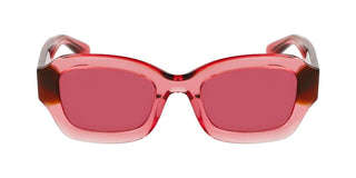 Longchamp Lo749s N Women Pink Rectangle Sunglasses