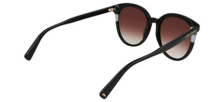 Longchamp Lo752s N Women Black Round Sunglasses