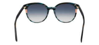 Longchamp Lo752s N Women Blue Round Sunglasses