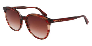 Longchamp Lo752s N Women Red Round Sunglasses
