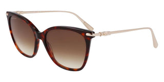 Longchamp Lo757s N Women Havana Squared Sunglasses