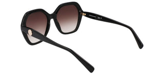 Longchamp Lo759s Unisex Black Geometric Sunglasses