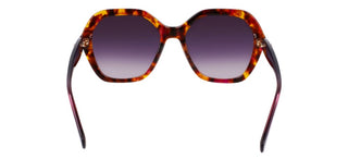 Longchamp Lo759s Unisex Havana Geometric Sunglasses