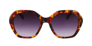 Longchamp Lo759s Unisex Havana Geometric Sunglasses