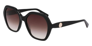 Longchamp Lo759s N Women Black Geometric Sunglasses