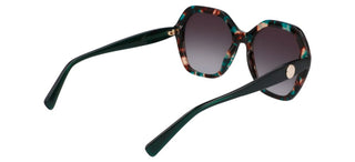 Longchamp Lo759s N Women Havana Geometric Sunglasses