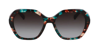 Longchamp Lo759s N Women Havana Geometric Sunglasses