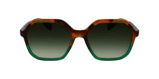 Longchamp Lo760s Unisex Havana Geometric Sunglasses