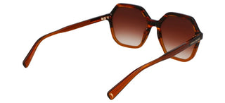 Longchamp Lo760s N Women Brown Geometric Sunglasses