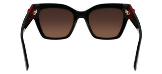 Longchamp Lo762s N Women Black Squared Sunglasses