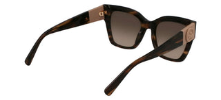 Longchamp Lo762s N Women Green Squared Sunglasses