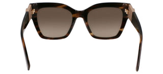 Longchamp Lo762s N Women Green Squared Sunglasses