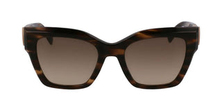 Longchamp Lo762s N Women Green Squared Sunglasses