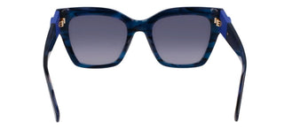 Longchamp Lo762s N Women Blue Squared Sunglasses