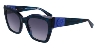 Longchamp Lo762s N Women Blue Squared Sunglasses