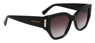 Longchamp Lo764s N Women Black Squared Sunglasses