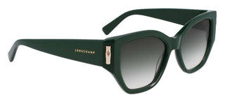 Longchamp Lo764s N Women Green Squared Sunglasses