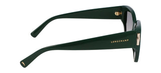 Longchamp Lo764s N Women Green Squared Sunglasses