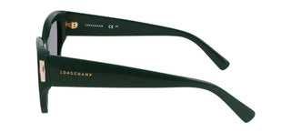 Longchamp Lo764s N Women Green Squared Sunglasses