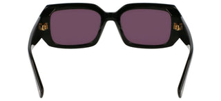 Longchamp Lo765s N Women Black Rectangle Sunglasses