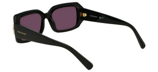 Longchamp Lo765s N Women Black Rectangle Sunglasses