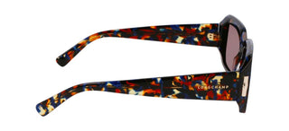 Longchamp Lo765s N Women Blue Rectangle Sunglasses