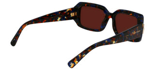 Longchamp Lo765s N Women Blue Rectangle Sunglasses