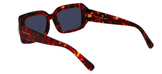 Longchamp Lo765s N Women Red Rectangle Sunglasses