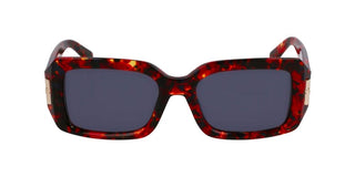 Longchamp Lo765s N Women Red Rectangle Sunglasses