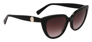 Longchamp LO766S N women Black Cat Eye Sunglasses