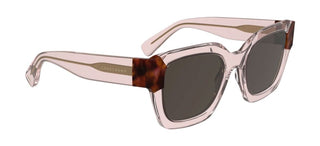 Longchamp Lo771s N Women Pink Squared Sunglasses