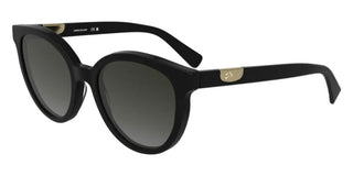 Longchamp Lo773s N Women Black Round Sunglasses