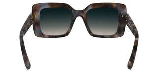 Longchamp Lo776s N Women Havana Squared Sunglasses