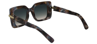 Longchamp Lo776s N Women Havana Squared Sunglasses