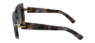 Longchamp Lo776s N Women Havana Squared Sunglasses