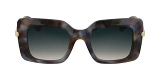Longchamp Lo776s N Women Havana Squared Sunglasses
