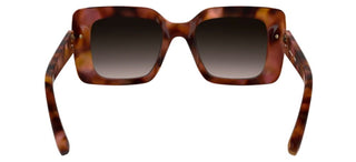 Longchamp Lo776s N Women Havana Squared Sunglasses