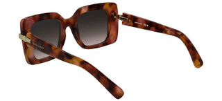 Longchamp Lo776s N Women Havana Squared Sunglasses