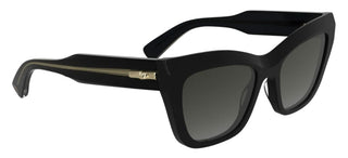 Longchamp Lo777s N Women Black Rectangle Sunglasses