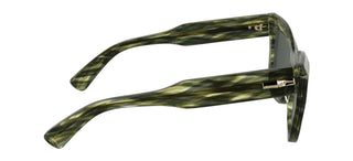 Longchamp Lo777s N Women Green Rectangle Sunglasses