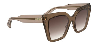 Longchamp Lo778s N Women Brown Butterfly Sunglasses