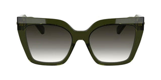 Longchamp Lo778s N Women Green Butterfly Sunglasses