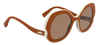 Longchamp Lo780s N Women Orange Geometric Sunglasses