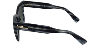 Longchamp Lo791s Women Grey Squared Sunglasses