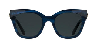 Longchamp Lo791s Women Blue Squared Sunglasses