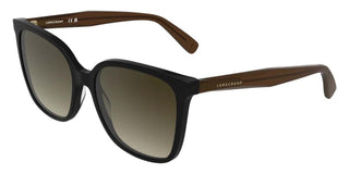 Longchamp LO807S women Black Squared Sunglasses